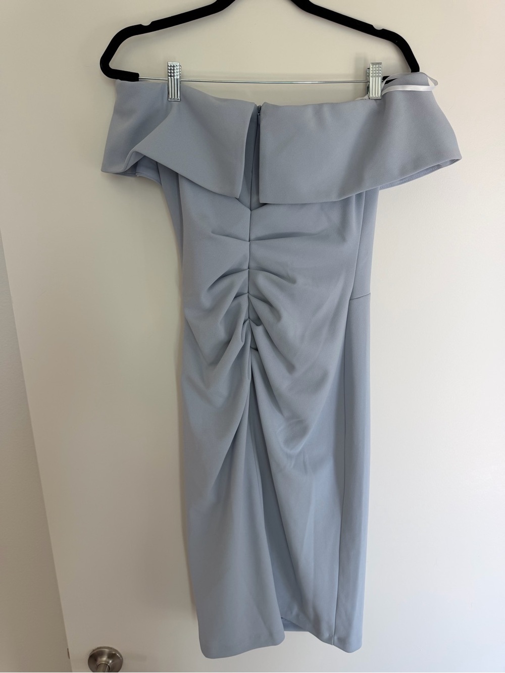 XSCAPE Midi Strapless Ruffle Dress - Picture 6 of 7